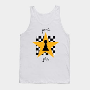 Pawn Star Chess Design Tank Top